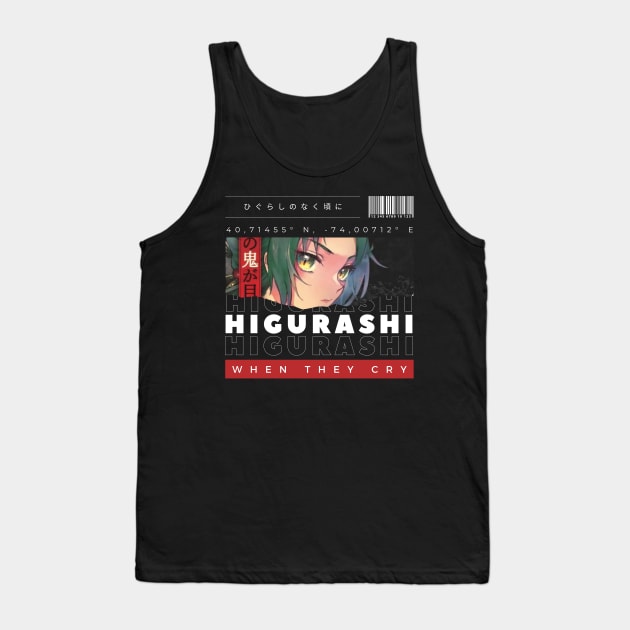 Higurashi When they cry Tank Top by Epictetus